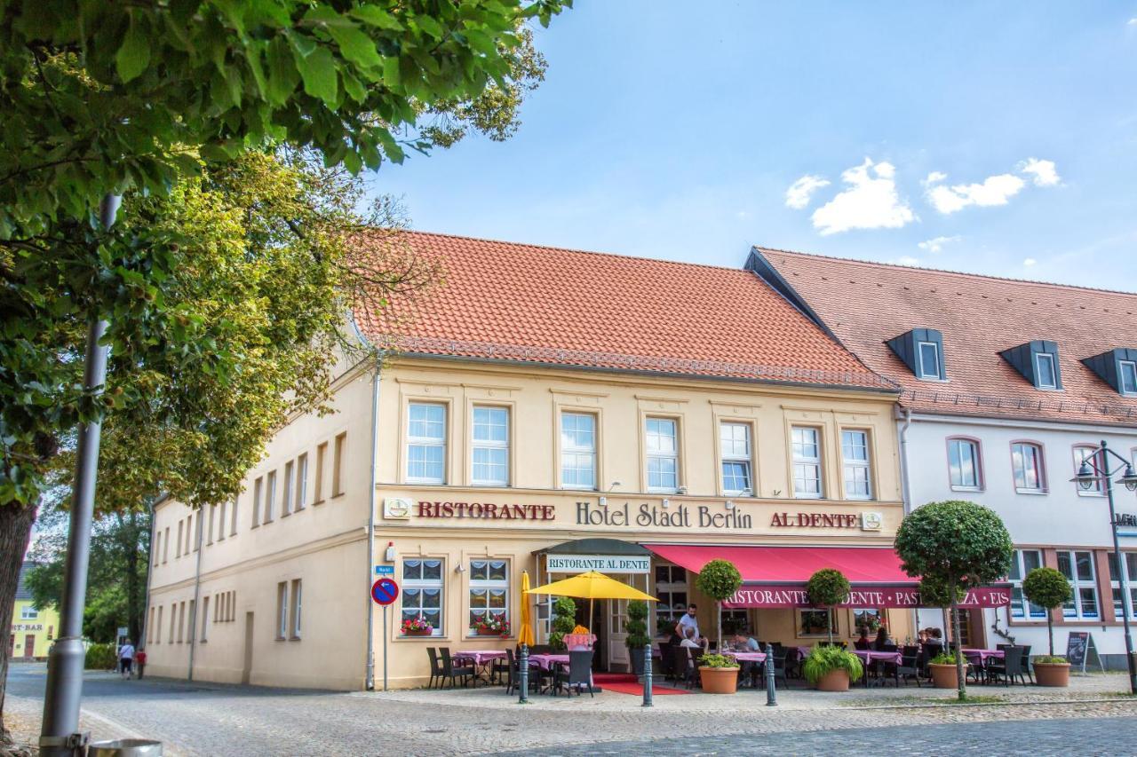 Hotel Stadt Berlin Jessen Kültér fotó